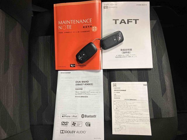 タフトＸＣＤ＆ＤＶＤチューナー／ＢＴ／バックカメラ／ステアリングスイッチ　ＥＴＣ　ガラスルーフ　ＬＥＤヘッドライト　電動駐車ブレーキ　電動格納ドアミラー　プッシュボタンスターター　衝突被害軽減ブレーキ（千葉県）の中古車