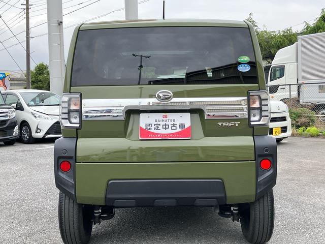 タフトＸＣＤ＆ＤＶＤチューナー／ＢＴ／バックカメラ／ステアリングスイッチ　ガラスルーフ　ＬＥＤヘッドライト　電動駐車ブレーキ　プッシュボタンスターター　オート格納式ドアミラー　衝突被害軽減ブレーキ（千葉県）の中古車