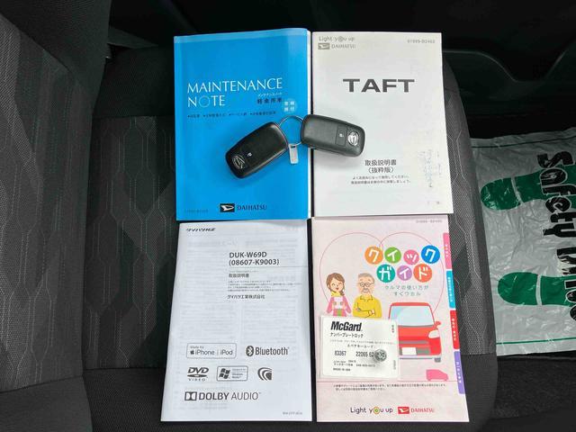 タフトＸＣＤ＆ＤＶＤチューナー／ＢＴ／バックカメラ／ステアリングスイッチ　ガラスルーフ　ＬＥＤヘッドライト　電動駐車ブレーキ　プッシュボタンスターター　オート格納式ドアミラー　衝突被害軽減ブレーキ（千葉県）の中古車