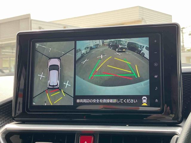 ロッキーＧ９型ナビ／ＢＴ／ＴＶ／ＤＩＳＣ／全周囲カメラ／ステアリングスイッチ　前後ドラレコ　ＥＴＣ　ＬＥＤヘッド＆フォグランプ　リヤフォグランプ　１７インチアルミ　シートヒーター　クルコン　衝突被害軽減ブレーキ（千葉県）の中古車