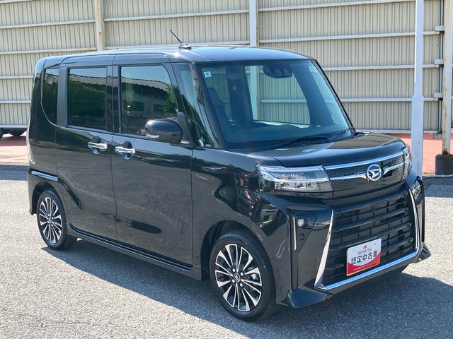 タントカスタムＲＳオートライト　オートハイビーム　ＬＥＤヘッドライト　プッシュエンジンスタート　キーフリーシステム　セキュリティアラーム　前席シートヒーター　前後コーナーセンサー　両側電動スライドドア（千葉県）の中古車
