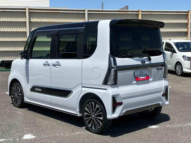 タントカスタムＲＳセレクション　４ＷＤ４ＷＤターボ　ナビ／ＢＴ／ＤＴＶ／ＤＩＳＣ／バックカメラ／ステアスイッチ　ＥＴＣ　サイドガーニッシュ　両側パワスラ　ＬＥＤヘッド＆フォグランプ　１５インチアルミ　シートヒーター　衝突被害軽減ブレーキ（千葉県）の中古車