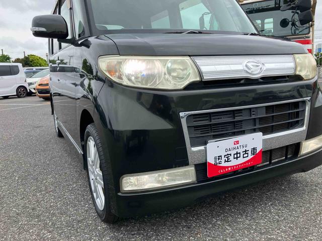タントカスタムＲＳＡｓ−Ｉｓ車　ターボ車　４ＷＤ　ディスチャージドヘッドランプ　フォグランプ　トップシェードガラス　革巻きステアリング　イルミネーション付オーバーヘッドコンソール　セキュリティーアラーム（千葉県）の中古車