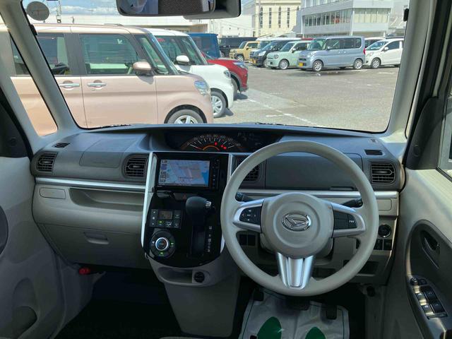 タントＸ　ＳＡIIIナビ／ＢＴ／ＤＴＶ／ＣＤ／ＤＶＤ／バックカメラ／ステアリングスイッチ　左側パワスラ　運転席シートヒーター　プッシュボタンスターター　電動格納ドアミラー　オートＡＣ　横滑り防止装置　衝突被害軽減ブレーキ（千葉県）の中古車