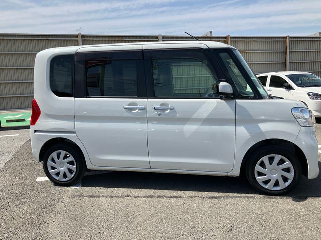タントＸ　ＳＡIIIナビ／ＢＴ／ＤＴＶ／ＣＤ／ＤＶＤ／バックカメラ／ステアリングスイッチ　左側パワスラ　運転席シートヒーター　プッシュボタンスターター　電動格納ドアミラー　オートＡＣ　横滑り防止装置　衝突被害軽減ブレーキ（千葉県）の中古車
