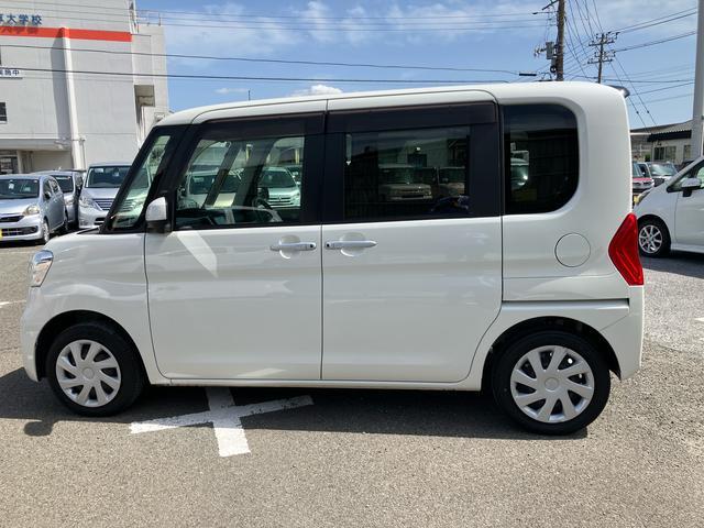 タントＸ　ＳＡIIIナビ／ＢＴ／ＤＴＶ／ＣＤ／ＤＶＤ／バックカメラ／ステアリングスイッチ　左側パワスラ　運転席シートヒーター　プッシュボタンスターター　電動格納ドアミラー　オートＡＣ　横滑り防止装置　衝突被害軽減ブレーキ（千葉県）の中古車