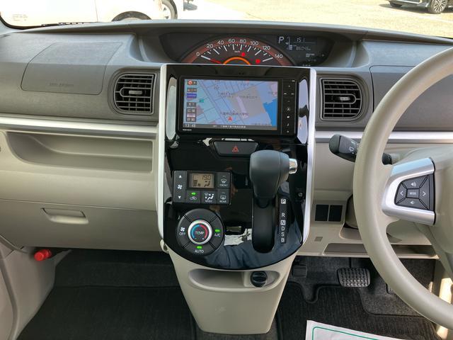 タントＸ　ＳＡIIIナビ／ＢＴ／ＤＴＶ／ＣＤ／ＤＶＤ／バックカメラ／ステアリングスイッチ　左側パワスラ　運転席シートヒーター　プッシュボタンスターター　電動格納ドアミラー　オートＡＣ　横滑り防止装置　衝突被害軽減ブレーキ（千葉県）の中古車