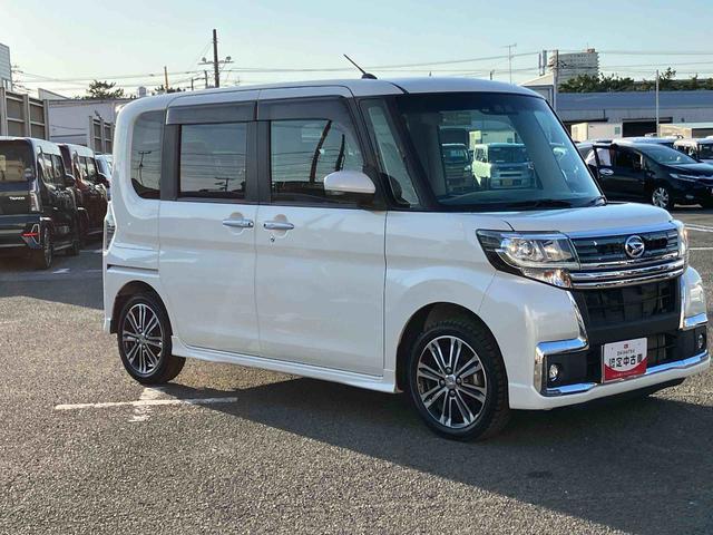 タントカスタムＲＳ　トップエディションＳＡIIIターボ　８型ナビ／ＢＴ／ＤＴＶ／ＤＩＳＣ／全周囲カメラ／ステアリングスイッチ　前ドラレコ　ＥＴＣ　両パワスラ　ＬＥＤヘッド＆フォグランプ　１５インチアルミ　運転席シートヒーター　衝突被害軽減ブレーキ（千葉県）の中古車