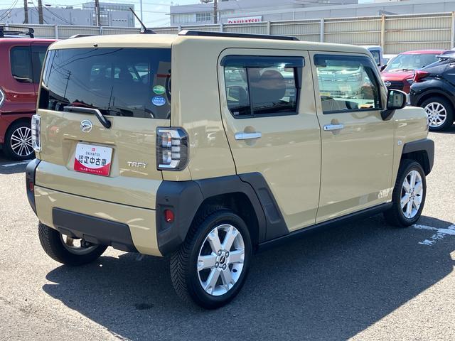 タフトＧナビ／ＢＴ／ＤＴＶ／ＤＩＳＣ／バックカメラ／ステアリングスイッチ　ガラスルーフ　ルーフレール　１５インチアルミ　シートヒーター　ＬＥＤヘッドライト＆フォグランプ　電動駐車ブレーキ　衝突被害軽減ブレーキ（千葉県）の中古車