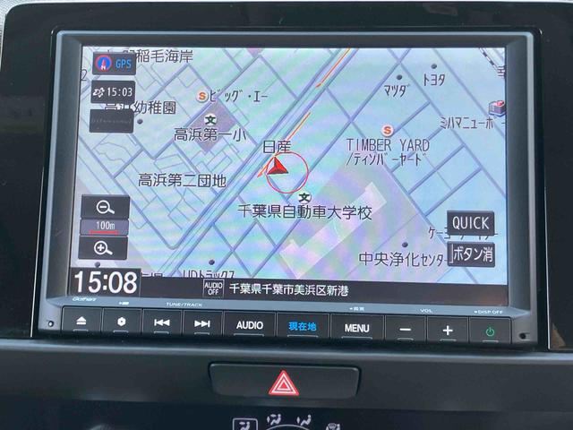 フィットクロスターバックカメラ連動フルセグナビゲーション　ＵＳＢ接続　ブルートゥース対応　フロントドライブレコーダー連動　オートライト　ＬＥＤヘッドライト　シートベルトアンカーアジャスター　助手席シートバックポケット（千葉県）の中古車