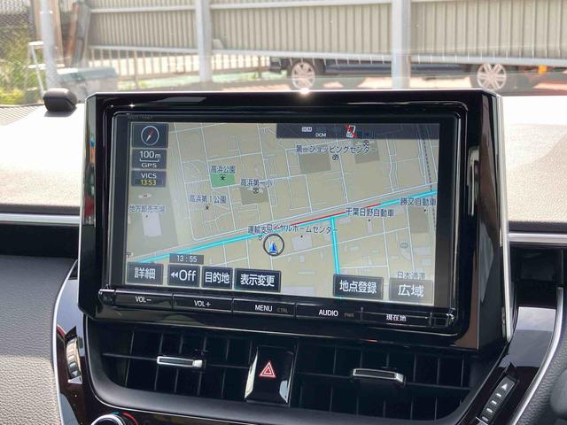 カローラスポーツハイブリッドＧ９型ナビ／ＢＴ／ＤＴＶ／ＤＩＳＣ／バックカメラ／ステアリングスイッチ　前ドラレコ　ＥＴＣ２．０　ＬＥＤヘッドライト　１６インチアルミ　電動駐車ブレーキ　クルコン　衝突被害軽減ブレーキ（千葉県）の中古車