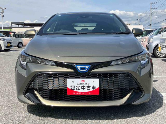 カローラスポーツハイブリッドＧ９型ナビ／ＢＴ／ＤＴＶ／ＤＩＳＣ／バックカメラ／ステアリングスイッチ　前ドラレコ　ＥＴＣ２．０　ＬＥＤヘッドライト　１６インチアルミ　電動駐車ブレーキ　クルコン　衝突被害軽減ブレーキ（千葉県）の中古車