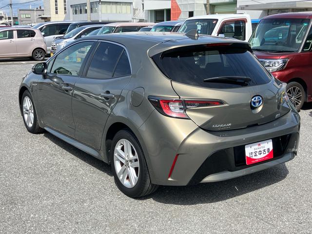 カローラスポーツハイブリッドＧ９型ナビ／ＢＴ／ＤＴＶ／ＤＩＳＣ／バックカメラ／ステアリングスイッチ　前ドラレコ　ＥＴＣ２．０　ＬＥＤヘッドライト　１６インチアルミ　電動駐車ブレーキ　クルコン　衝突被害軽減ブレーキ（千葉県）の中古車