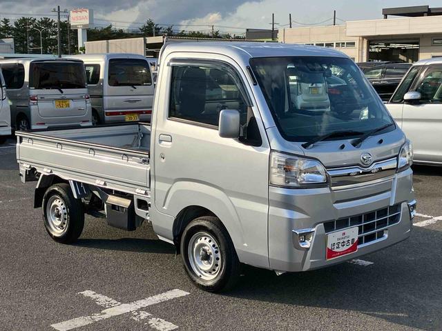 ハイゼットトラックエクストラＳＡIIIｔ　４ＷＤ４ＷＤ　ナビ／ＢＴ／ＤＴＶ／ＣＤ／ＤＶＤ　前後ドラレコ　ＥＴＣ　ＬＥＤフォグランプ　リヤ４枚リーフスプリング　荷台灯　テールゲートチェーン　パワーウインドウ　キーレス　衝突被害軽減ブレーキ（千葉県）の中古車