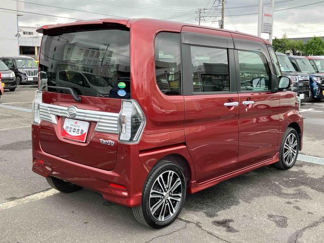 タントカスタムＲＳ　トップエディションリミテッドＳＡIIIターボエンジン　ナビ／ＢＴ／ＤＴＶ／ＤＩＳＣ／全周囲カメラ／ステアスイッチ　前ドラレコ　ＥＴＣ　両側パワスラ　ＬＥＤヘッド＆フォグランプ　１５インチアルミ　プッシュボタンスタート　衝突被害軽減ブレーキ（千葉県）の中古車