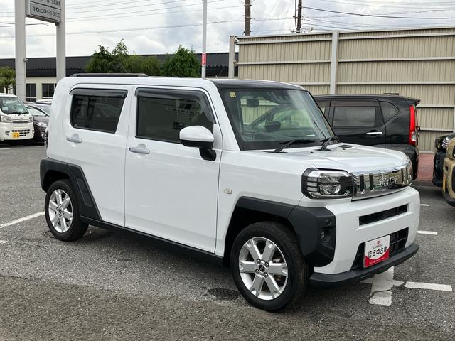 タフトＧ９型ナビ／ＢＴ／ＤＴＶ／ＤＩＳＣ／バックカメラ／ステアスイッチ　前後ドラレコ　ＥＴＣ　ガラスルーフ　ルーフレール　１５インチアルミ　シートヒーター　ＬＥＤヘッド＆フォグランプ　衝突被害軽減ブレーキ（千葉県）の中古車