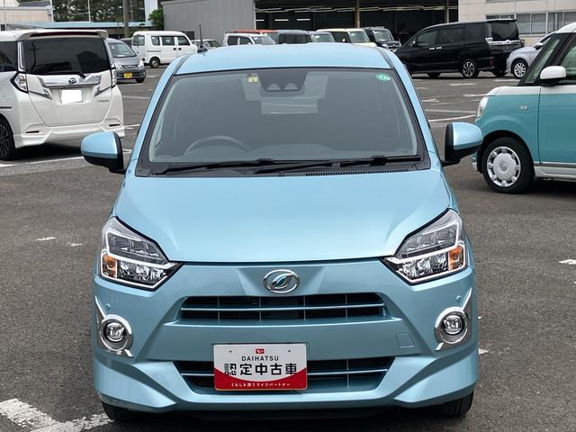 ミライースＸ　ＳＡIIIＣＤチューナー　ＥＴＣ　ＬＥＤヘッドライト＆フォグランプ　電動格納ドアミラー　プライバシーガラス　リヤシートヘッドレス　キーレスエントリー　セキュリティアラーム　コーナーセンサー　衝突被害軽減ブレーキ（千葉県）の中古車