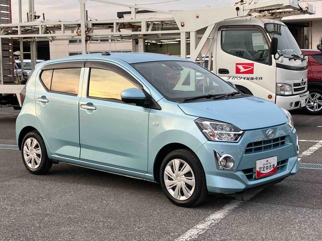 ミライースＸ　ＳＡIIIＣＤチューナー　ＥＴＣ　ＬＥＤヘッドライト＆フォグランプ　電動格納ドアミラー　プライバシーガラス　リヤシートヘッドレス　キーレスエントリー　セキュリティアラーム　コーナーセンサー　衝突被害軽減ブレーキ（千葉県）の中古車