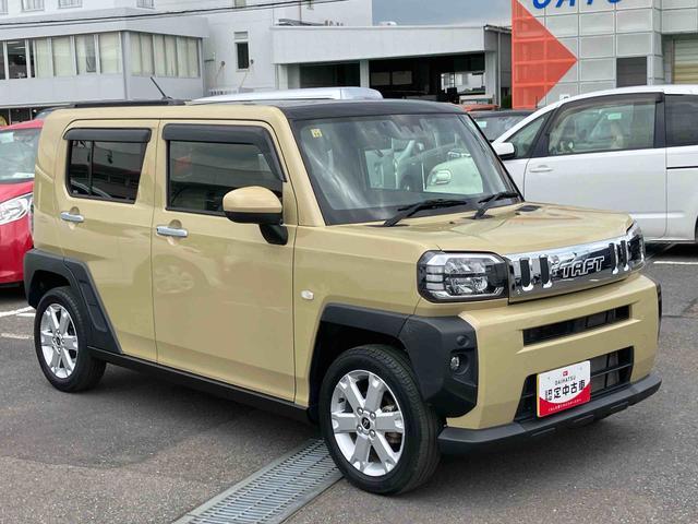 タフトＧナビ／ＢＴ／ＤＴＶ／ＤＩＳＣ／バックカメラ／ステアリングスイッチ　前後ドラレコ　ＥＴＣ　ガラスルーフ　ルーフレール　１５インチアルミ　シートヒーター　ＬＥＤヘッド＆フォグランプ　衝突被害軽減ブレーキ（千葉県）の中古車