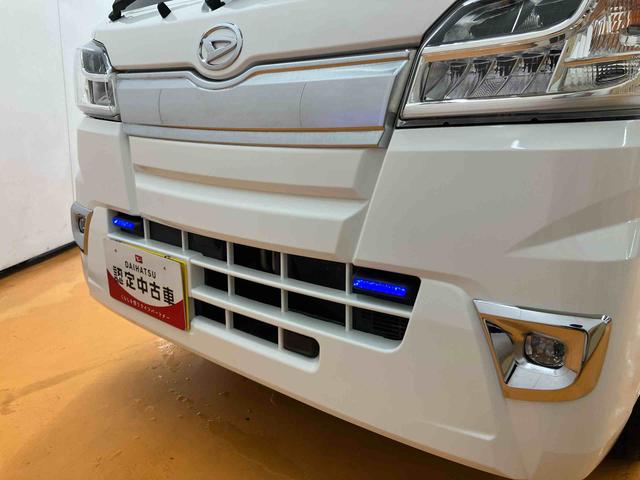 ハイゼットトラックジャンボＳＡIIIｔ　４ＷＤ４ＷＤ　フルセグナビ　ブルートゥース対応　ＵＳＢ接続　ＥＴＣ　ＬＥＤヘッドライト　ＬＥＤフォグランプ　オートライト　テールゲートチェーン　荷台作業灯　ブルーＬＥＤデイタイムイルミネーション（千葉県）の中古車