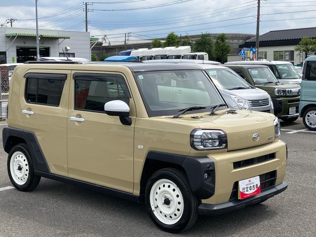 タフトＧターボナビ／ＢＴ／ＤＴＶ／ＤＩＳＣ／バックカメラ／ステアリングスイッチ　前後ドラレコ　ＥＴＣ　ガラスルーフ　ルーフレール　シートヒーター　ＬＥＤヘッド＆フォグランプ　電動駐車ブレーキ　衝突被害軽減ブレーキ（千葉県）の中古車