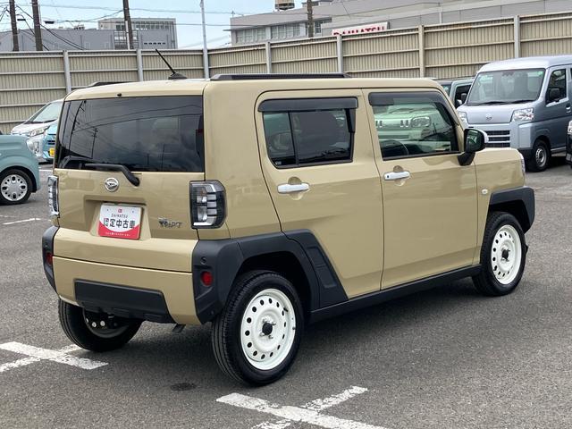 タフトＧターボナビ／ＢＴ／ＤＴＶ／ＤＩＳＣ／バックカメラ／ステアリングスイッチ　前後ドラレコ　ＥＴＣ　ガラスルーフ　ルーフレール　シートヒーター　ＬＥＤヘッド＆フォグランプ　電動駐車ブレーキ　衝突被害軽減ブレーキ（千葉県）の中古車