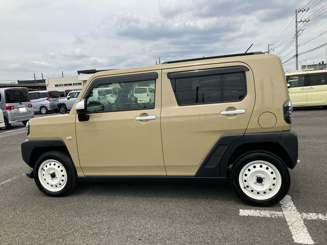 タフトＧターボナビ／ＢＴ／ＤＴＶ／ＤＩＳＣ／バックカメラ／ステアリングスイッチ　前後ドラレコ　ＥＴＣ　ガラスルーフ　ルーフレール　シートヒーター　ＬＥＤヘッド＆フォグランプ　電動駐車ブレーキ　衝突被害軽減ブレーキ（千葉県）の中古車