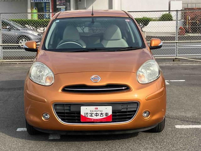 マーチ１２Ｇナビ／ＣＤ／ＴＶ／バックカメラ　ＥＴＣ　１４インチアルミホイール　フォグランプ　プッシュボタンスターター　イモビライザー　電動格納ドアミラー　オートエアコン　アイドリングストップ（千葉県）の中古車