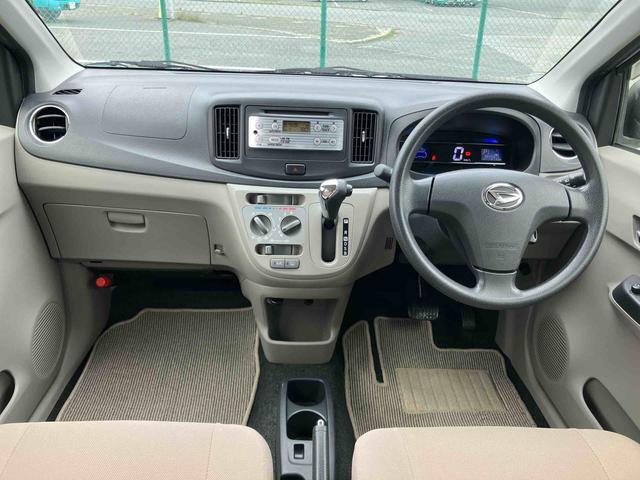 ミライースＸＡＳ−ＩＳ車　アイドリングストップ機構　ＣＤラジオチューナー　ＡＵＸ接続　キーレスエントリー　セキュリティアラーム　バニティーミラー付き左右サンバイザー　マニュアルレベリング機能付ハロゲンヘッドライト（千葉県）の中古車
