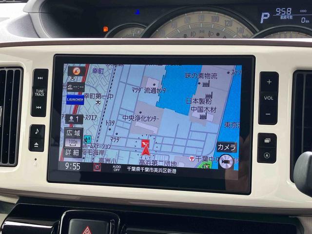 ムーヴキャンバスＧブラックインテリアリミテッド　ＳＡIII８型ナビ／ＢＴ／ＴＶ／ＤＩＳＣ／全周囲カメラ／ステアリングスイッチ　前後ドラレコ　ＥＴＣ　ＬＥＤヘッドライト＆フォグランプ　両側パワスラ　置きラクＢＯＸ　プッシュボタンスターター　衝突被害軽減ブレーキ（千葉県）の中古車