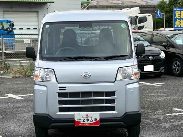 ハイゼットカーゴデラックス衝突被害軽減ブレーキ　コーナーセンサー　オートライト　プライバシーガラス　フロントパワーウィンドウ　オーバーヘッドシェルフ　スピーカー一体型ＡＭ・ＦＭラジオ　キーレスエントリー　アイドリングストップ（千葉県）の中古車