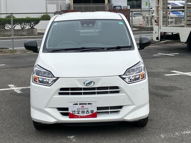 ミライースＸ　ＳＡIIIＬＥＤヘッドライト　電動格納ドアミラー　プライバシーガラス　リヤシートヘッドレスト　オートライト　キーレスエントリー　セキュリティアラーム　横滑り防止装置　コーナーセンサー　衝突被害軽減ブレーキ（千葉県）の中古車