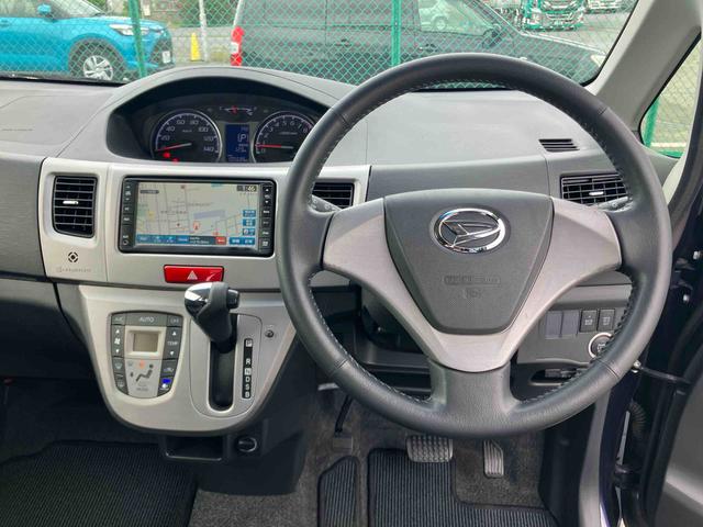 ムーヴカスタム　ＸリミテッドＡＳ−ＩＳ車　バックカメラ連動ワンセグナビ　ＡＵＸ接続　ＥＴＣ　プッシュエンジンスタート　キーフリーシステム　セキュリティアラーム　助手席シートアンダートレイ　シートベルトアンカーアジャスター（千葉県）の中古車