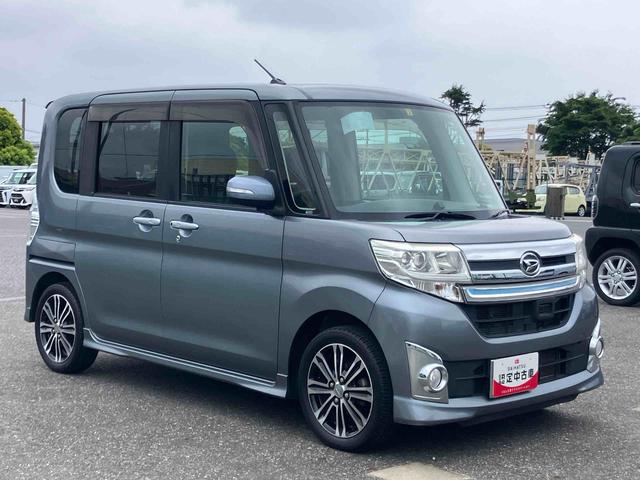 タントカスタムＲＳ　ＳＡＡＳ−ＩＳ車　バックカメラ連動フルセグナビ　ＵＳＢ接続　ブルートゥース対応　ＴＶナビキット　ＥＴＣ　両側電動スライドドア　オートライト　ＬＥＤヘッドライト　プッシュエンジンスタート　キーフリーシステム（千葉県）の中古車