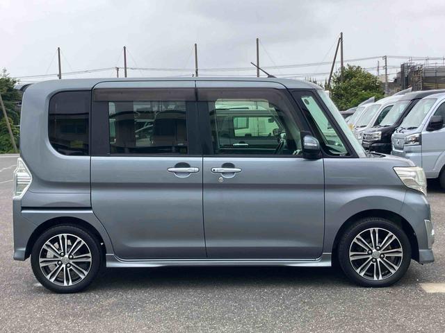 タントカスタムＲＳ　ＳＡＡＳ−ＩＳ車　バックカメラ連動フルセグナビ　ＵＳＢ接続　ブルートゥース対応　ＴＶナビキット　ＥＴＣ　両側電動スライドドア　オートライト　ＬＥＤヘッドライト　プッシュエンジンスタート　キーフリーシステム（千葉県）の中古車