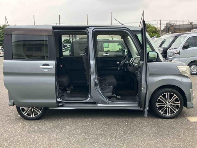 タントカスタムＲＳ　ＳＡＡＳ−ＩＳ車　バックカメラ連動フルセグナビ　ＵＳＢ接続　ブルートゥース対応　ＴＶナビキット　ＥＴＣ　両側電動スライドドア　オートライト　ＬＥＤヘッドライト　プッシュエンジンスタート　キーフリーシステム（千葉県）の中古車