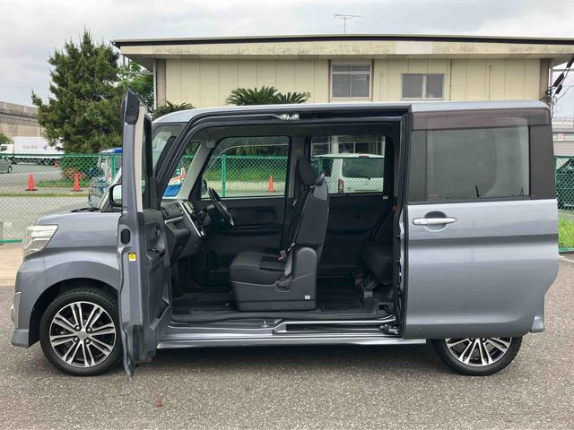 タントカスタムＲＳ　ＳＡＡＳ−ＩＳ車　バックカメラ連動フルセグナビ　ＵＳＢ接続　ブルートゥース対応　ＴＶナビキット　ＥＴＣ　両側電動スライドドア　オートライト　ＬＥＤヘッドライト　プッシュエンジンスタート　キーフリーシステム（千葉県）の中古車