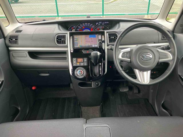タントカスタムＲＳ　ＳＡＡＳ−ＩＳ車　バックカメラ連動フルセグナビ　ＵＳＢ接続　ブルートゥース対応　ＴＶナビキット　ＥＴＣ　両側電動スライドドア　オートライト　ＬＥＤヘッドライト　プッシュエンジンスタート　キーフリーシステム（千葉県）の中古車