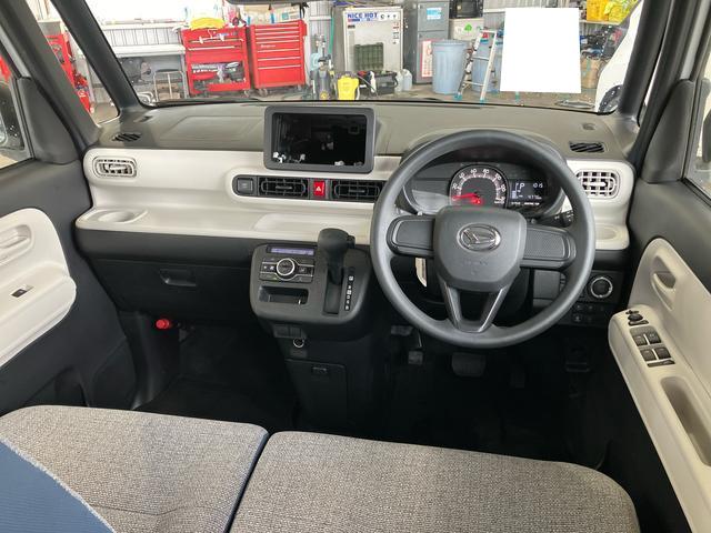 ムーヴキャンバスストライプスＸ　４ＷＤ４ＷＤ　両側電動スライドドア　プッシュボタンスターター　盗難防止＆警報装置　電動格納ドアミラー　オートエアコン　プライバシーガラス　コーナーセンサー　衝突被害軽減ブレーキ（千葉県）の中古車