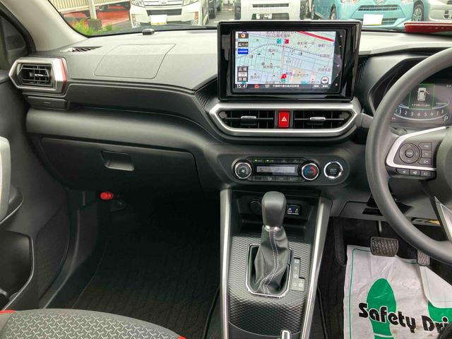 ロッキーＧ９型ナビ／ＢＴ／ＴＶ／ＤＩＳＣ／全周囲カメラ／ステアリングスイッチ　前後ドラレコ　クルコン　ＬＥＤヘッド＆フォグランプ　リヤフォグランプ　１７インチアルミ　シートヒーター　衝突被害軽減ブレーキ（千葉県）の中古車