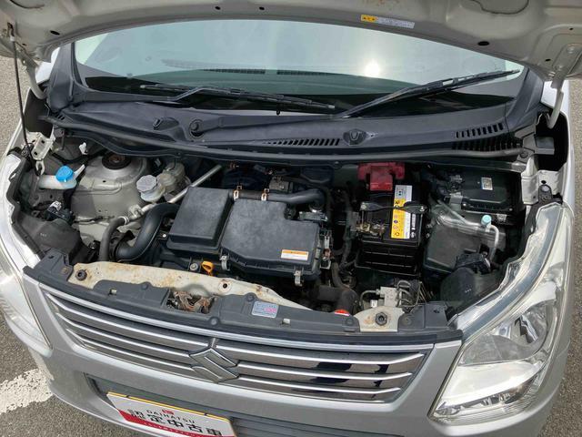 ワゴンＲＦＸリミテッドリヤスポイラー　１４インチアルミホイール　ドアミラーウインカー　プッシュボタンスターター　盗難防止＆警報装置　電動格納ドアミラー　アイドリングストップ（千葉県）の中古車