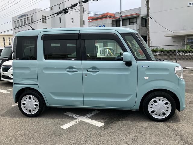 スペーシアハイブリッドＧナビ／ＢＴ／ＴＶ／ＣＤ／ＤＶＤ　前ドラレコ　ＥＴＣ　左右スライドドア　オートエアコン　プッシュボタンスターター　イモビライザー　横滑り防止装置　衝突被害軽減ブレーキ　アイドリングストップ（千葉県）の中古車