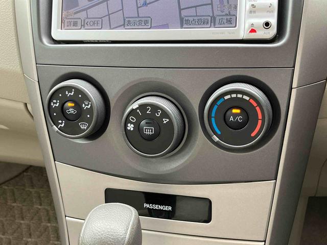 カローラアクシオＸ純正ＳＤナビ／ＴＶ／ＣＤ　ＥＴＣ　電動格納ドアミラー　キーレスエントリー　ＣＶＴ　ＡＢＳ　デュアルエアバッグ（千葉県）の中古車