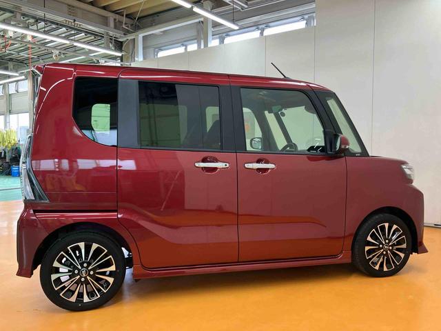 タントカスタムＲＳ　エコアイドル非装着車衝突被害軽減ブレーキ　誤発進抑制制御機能　ホールド機能付き電動パーキングブレーキ　前後コーナーセンサー　オートライト　オートハイビーム　前席シートヒータ−　両側電動スライドドア　ミラクルオープンドア（千葉県）の中古車