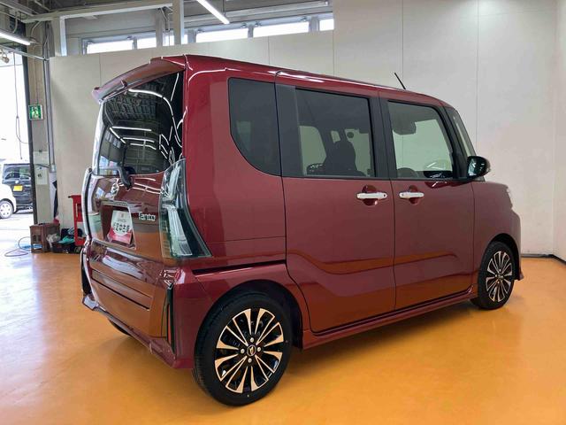 タントカスタムＲＳ　エコアイドル非装着車衝突被害軽減ブレーキ　誤発進抑制制御機能　ホールド機能付き電動パーキングブレーキ　前後コーナーセンサー　オートライト　オートハイビーム　前席シートヒータ−　両側電動スライドドア　ミラクルオープンドア（千葉県）の中古車