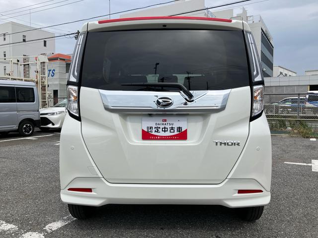 トールカスタムＧバックカメラ（アップグレードパック）　　ＬＥＤヘッド＆フォグランプ　自動追従クルコン　１４インチアルミ　両側パワスラ　電動駐車ブレーキ　プッシュボタンスタート　コーナーセンサー　衝突被害軽減ブレーキ（千葉県）の中古車