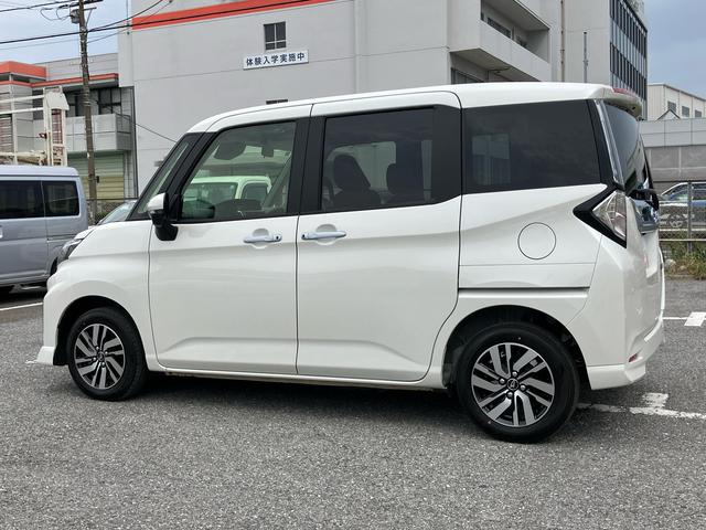 トールカスタムＧバックカメラ（アップグレードパック）　　ＬＥＤヘッド＆フォグランプ　自動追従クルコン　１４インチアルミ　両側パワスラ　電動駐車ブレーキ　プッシュボタンスタート　コーナーセンサー　衝突被害軽減ブレーキ（千葉県）の中古車