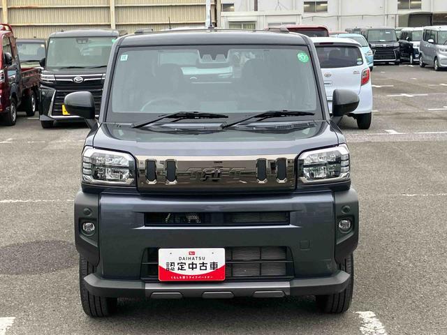 タフトＧターボ　ダーククロムベンチャー前後専用ダークガーニッシュ　ガラスルーフ　ルーフレール　１５インチアルミ　シートヒーター　ＬＥＤヘッド＆フォグランプ　バックカメラ　電動駐車ブレーキ　クルコン　衝突被害軽減ブレーキ　コーナーセンサー（千葉県）の中古車