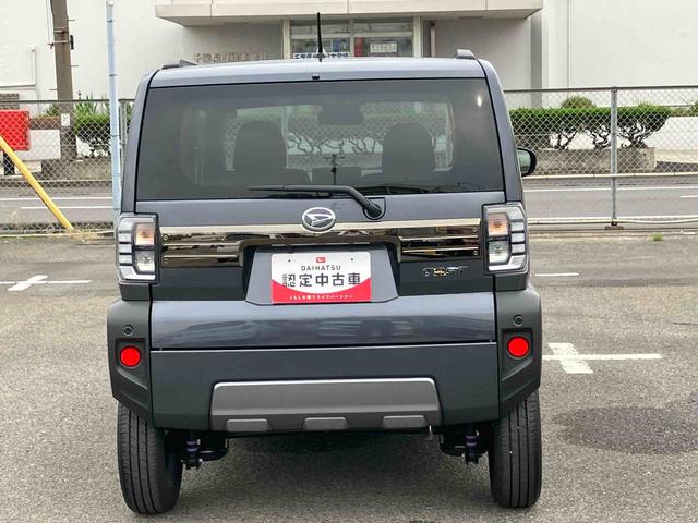 タフトＧターボ　ダーククロムベンチャー前後専用ダークガーニッシュ　ガラスルーフ　ルーフレール　１５インチアルミ　シートヒーター　ＬＥＤヘッド＆フォグランプ　バックカメラ　電動駐車ブレーキ　クルコン　衝突被害軽減ブレーキ　コーナーセンサー（千葉県）の中古車