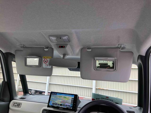 ムーヴキャンバスストライプスＧ９型ナビ／ＢＴ／ＤＴＶ／ＤＩＳＣ／全周囲カメラ／ステアスイッチ　両側パワスラ　ＬＥＤヘッド＆フォグランプ　シートヒーター　保温カップホルダー　電動駐車ブレーキ　コーナーセンサー　衝突被害軽減ブレーキ（千葉県）の中古車